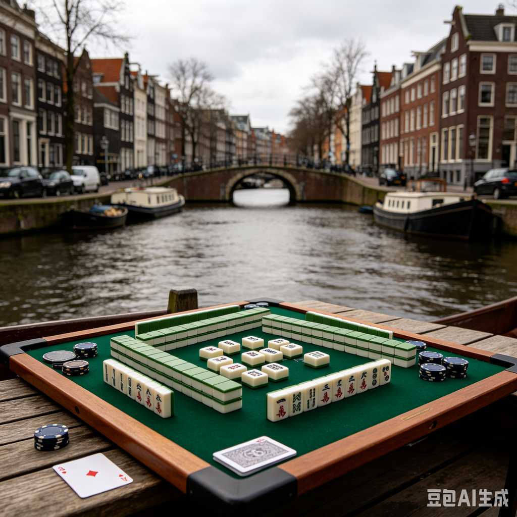 green transparent mahjong tiles