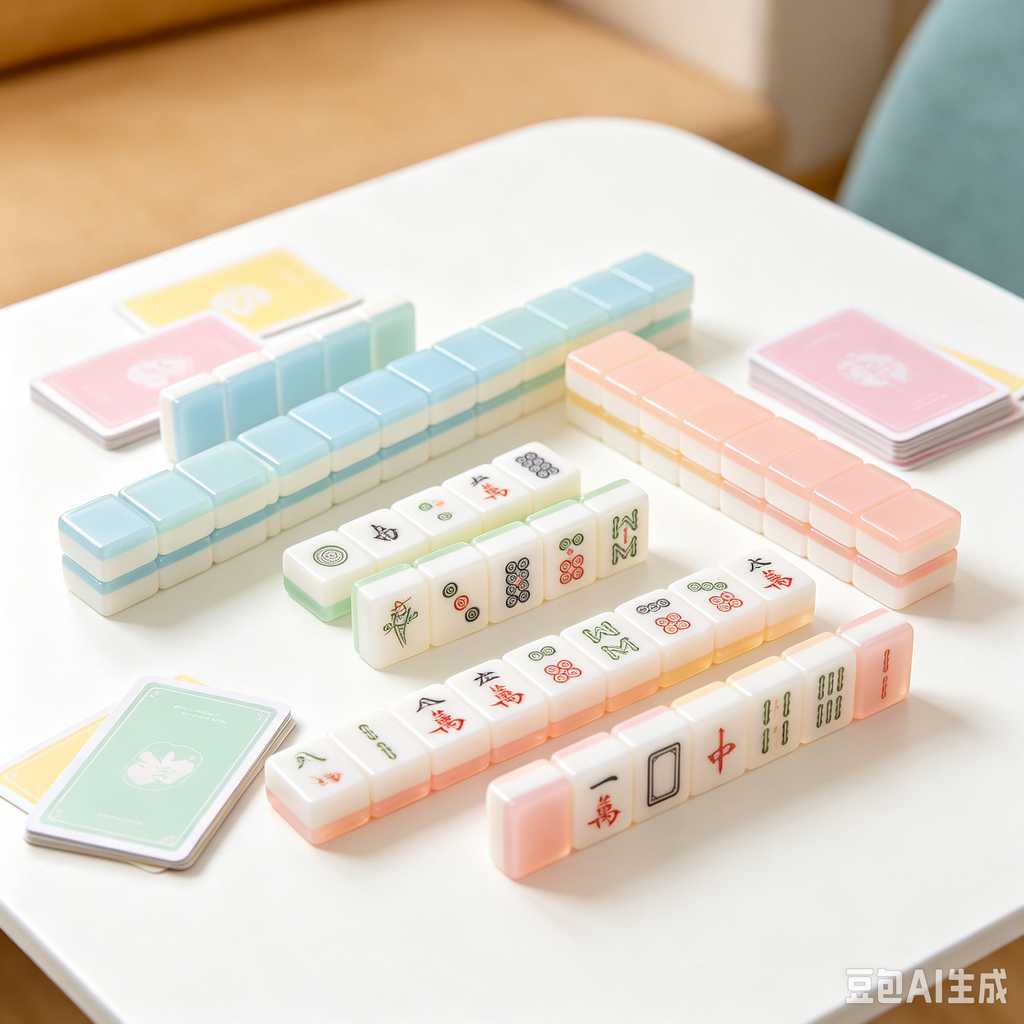 latest style mahjong tiles